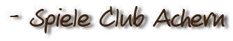 Spiele Club Achern